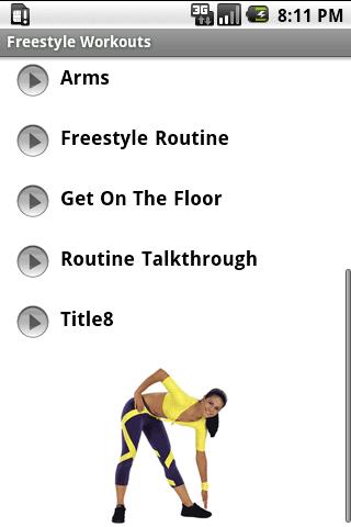 Freestyle Exercise Workouts Android Sports