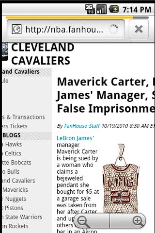 Cleveland Cavaliers Fans Android Sports