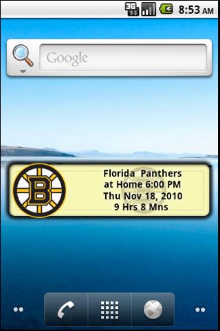 Boston Bruins Countdown Android Sports