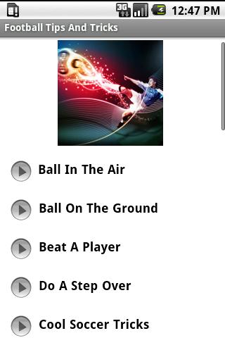 Football Tips And Tricks Android Sports