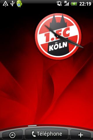 FC Köln Clock Android Sports