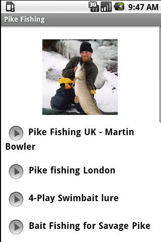 Pike Fishing Video Collection Android Sports