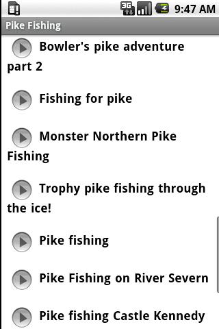 Pike Fishing Video Collection Android Sports