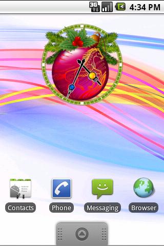 Xmas Eve Clock Android Entertainment
