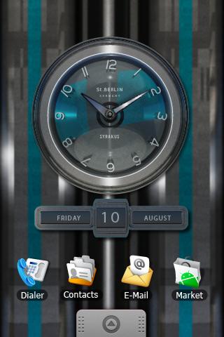 SYRA designer widget clock Android Entertainment