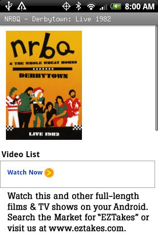 NRBQ – Derbytown: Live 1982 Android Entertainment