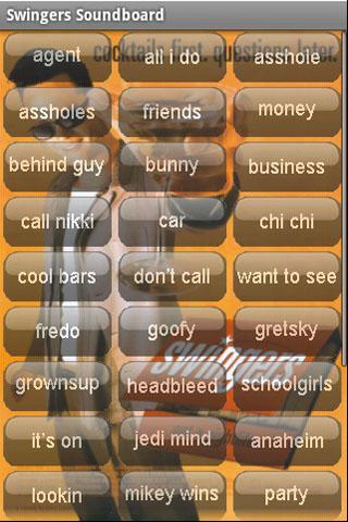 Swingers Soundboard Android Entertainment