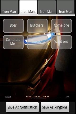 Iron Man 2 Ringtones Android Entertainment