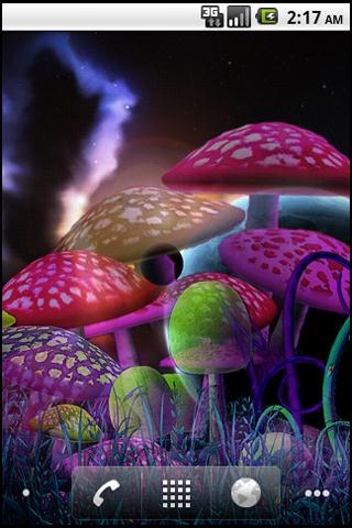 Shadow Shroom Live Wallpaper Android Entertainment