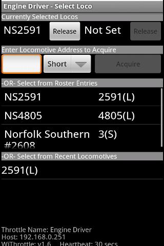 Engine Driver JMRI Throttle Android Entertainment