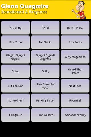 Glenn Quagmire Soundboard Android Entertainment