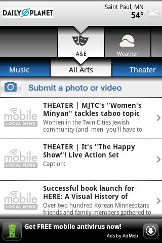 Twin Cities Daily Planet Android News & Weather