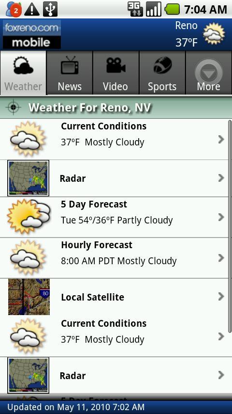 foxreno.com Mobile Android News & Weather