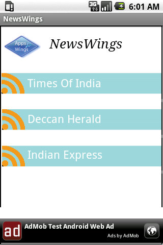 NewsWings Android News & Weather