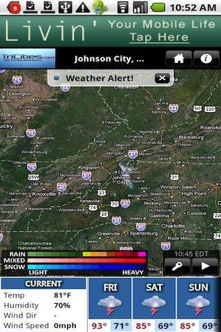 LiveVipir 11 Android Weather