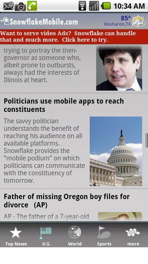 SnowFlake News Android News & Weather