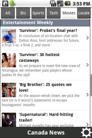 News Canada Android News & Weather