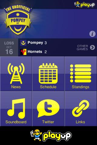 Pompey App Android Sports