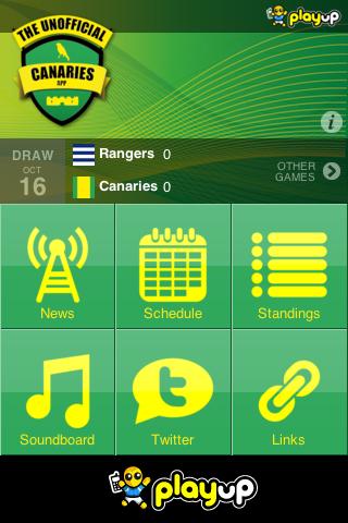 Canaries App Android Sports