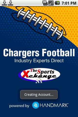 Chargers Inside Slant Android Sports