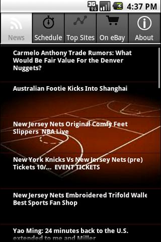 New Jersey Nets Fans Android Sports