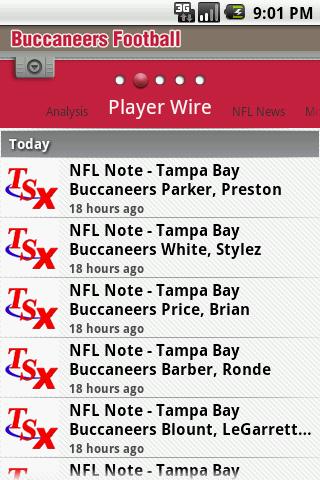 Bucs Inside Slant Android Sports