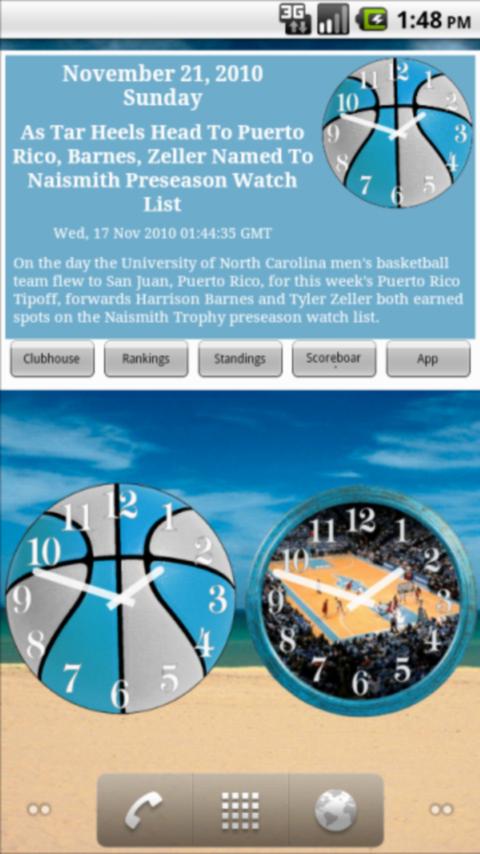 Tar Heels Mens BBall News Android Sports