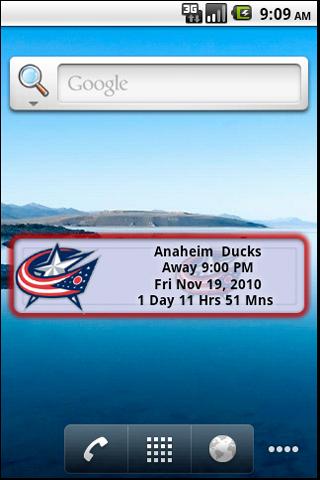 Columbus Blue Jackets Countdow Android Sports