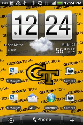 Georgia Tech Live Wallpaper HD Android Sports