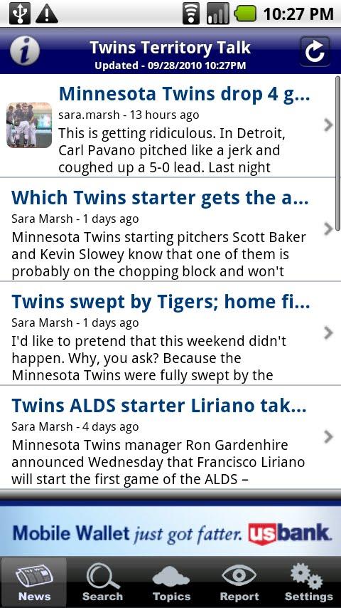 Twins Territory Talk Android Sports