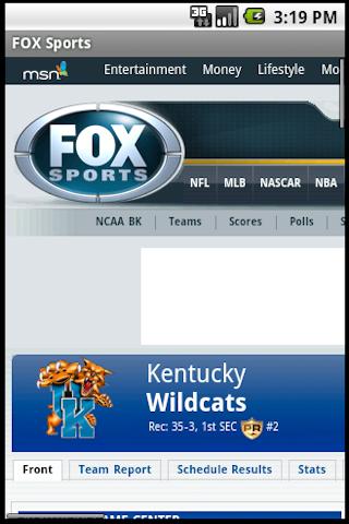 Kentucky WIldcat Fans Android Sports