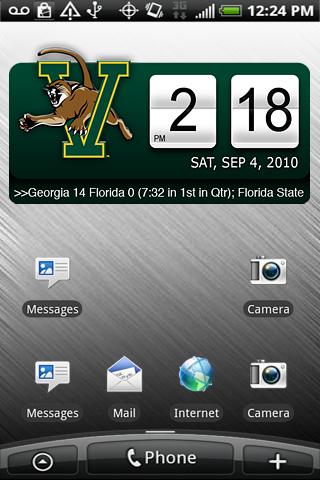 Vermont Catamounts Clock XL Android Sports