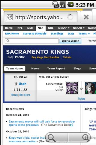 Sacramento Kings Fans Android Sports