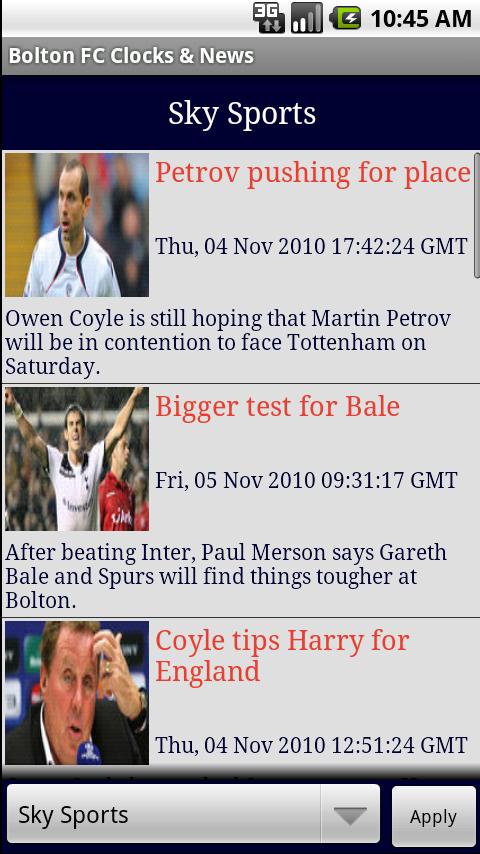Bolton FC Clocks & News Android Sports