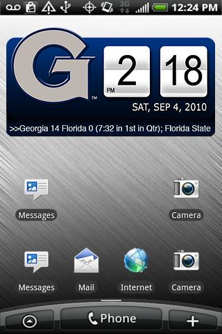 Georgetown Hoyas Clock XL Android Sports