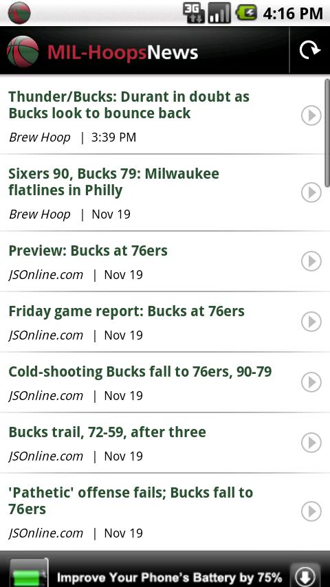 MIL-Hoops News Android Sports