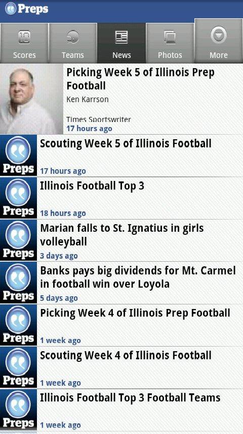 NWI Preps Android Sports