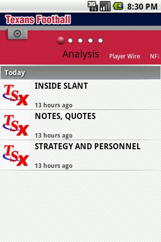 Texans Inside Slant Android Sports