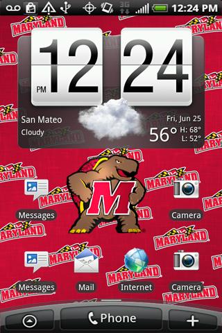 Maryland Terps Live Wallpaper Android Sports