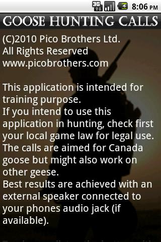 Goose Hunting Calls Android Sports