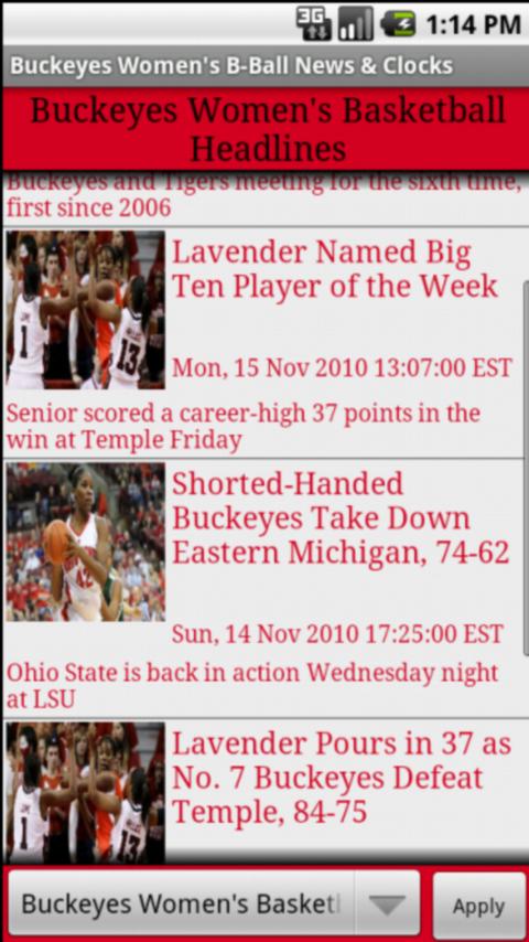 Buckeyes Women’s BBall News Android Sports