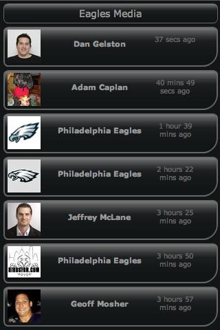 Eagles Tweets Android Sports