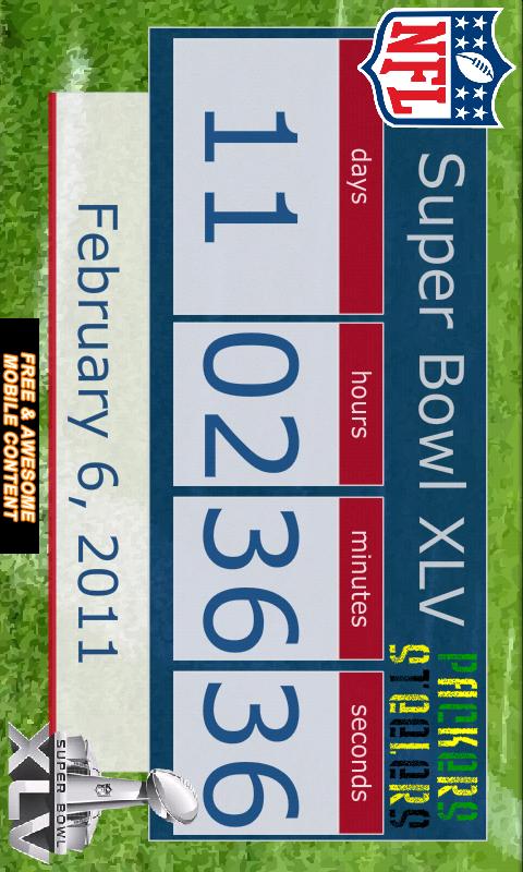 Super Bowl Countdown LITE Android Sports