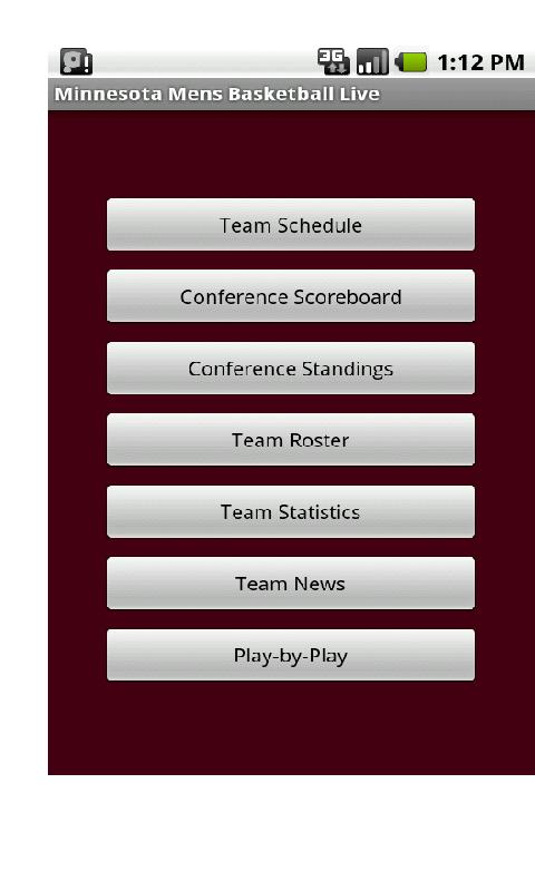 Minnesota Mens Basketball Live Android Sports