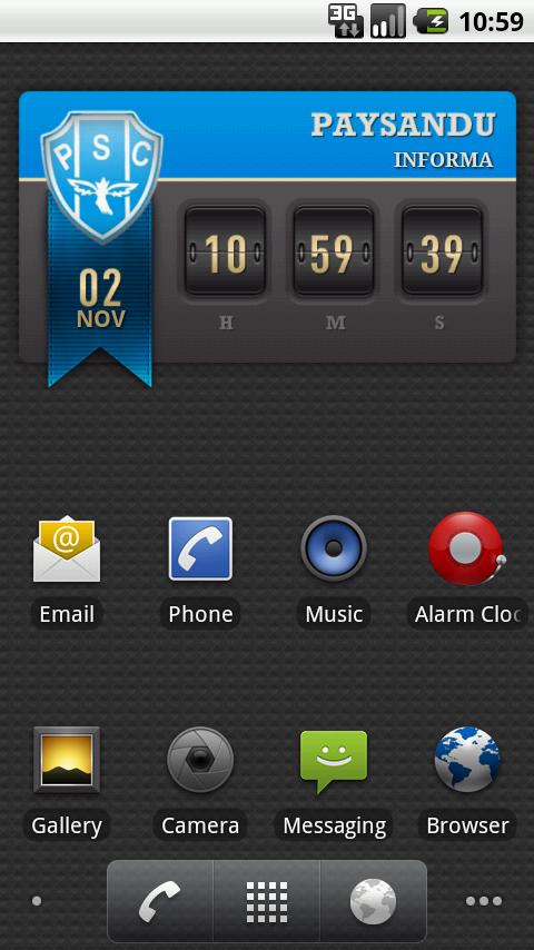 Payssandu Digital Clock Lite Android Sports
