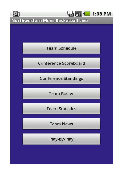 Northwestern Mens Bball Live Android Sports