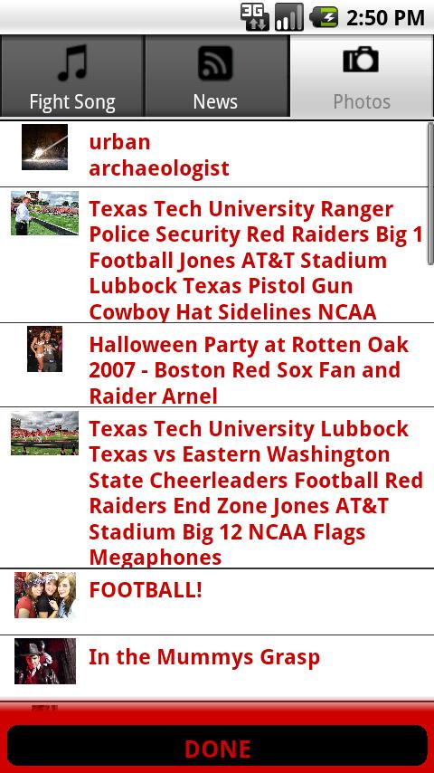 Go Red Raiders Android Sports