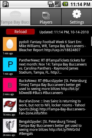 Tampa Bay Buccaneers Tweets Android Sports