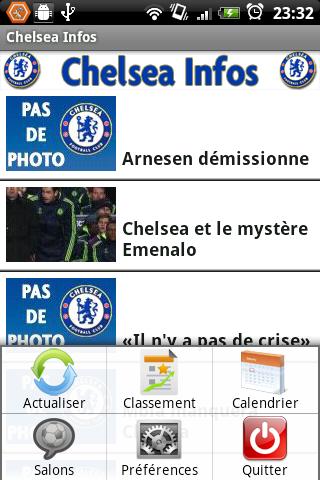 Chelsea Infos Android Sports