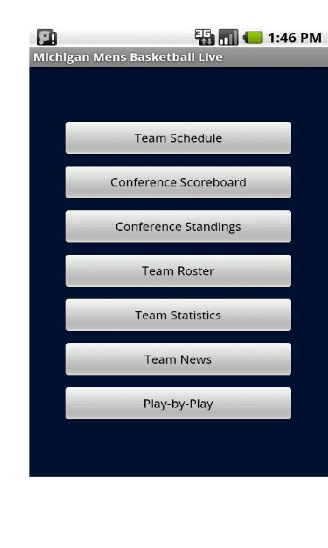 Michigan Mens Basketball Live Android Sports